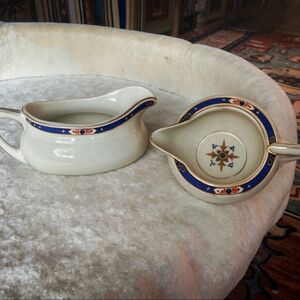 Wedgwood & Co. Pembroke Gravy Boat and Creamer Set